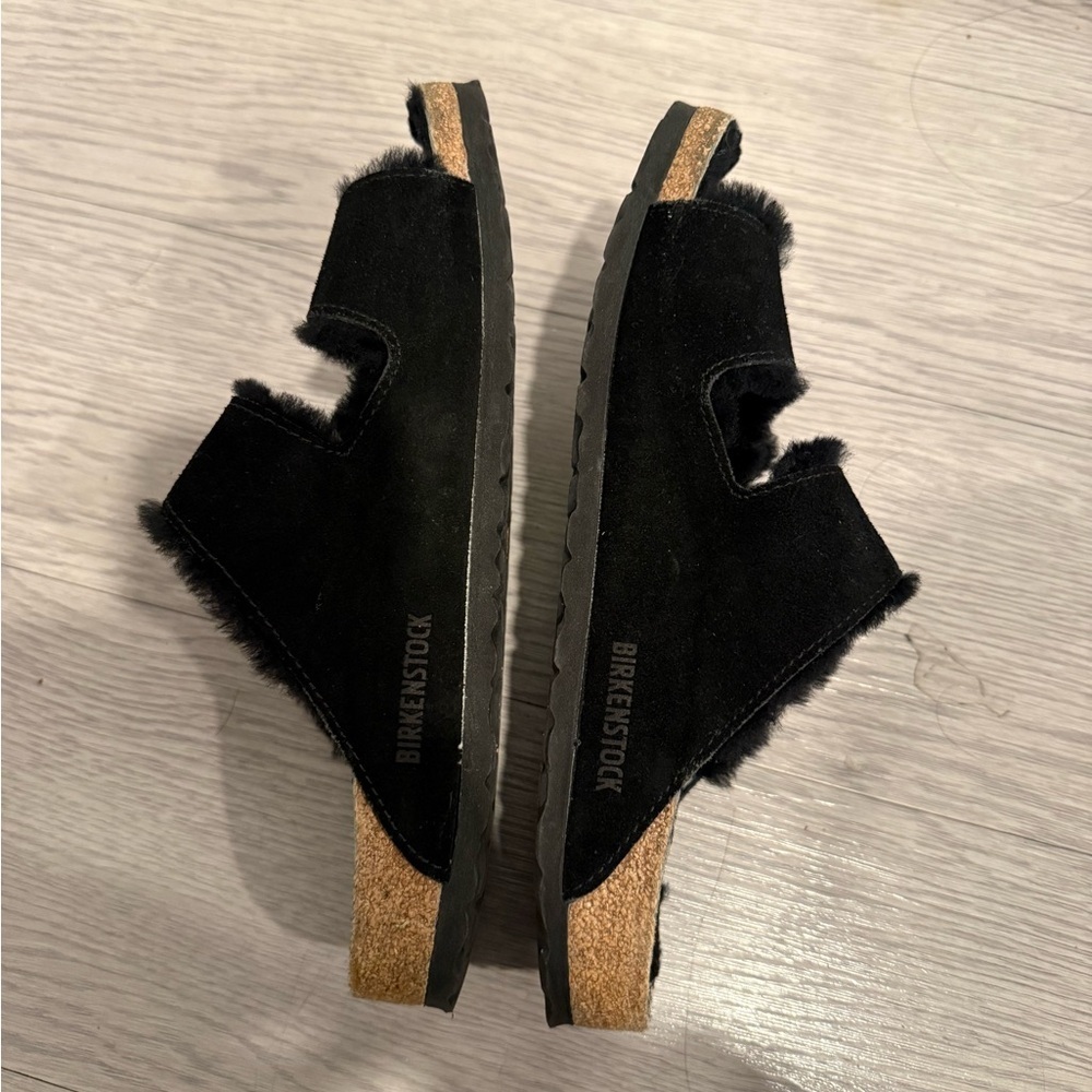 Birkenstock Arizona Shearling Fur Size 41 US 10W 8M - Picture 4 of 5